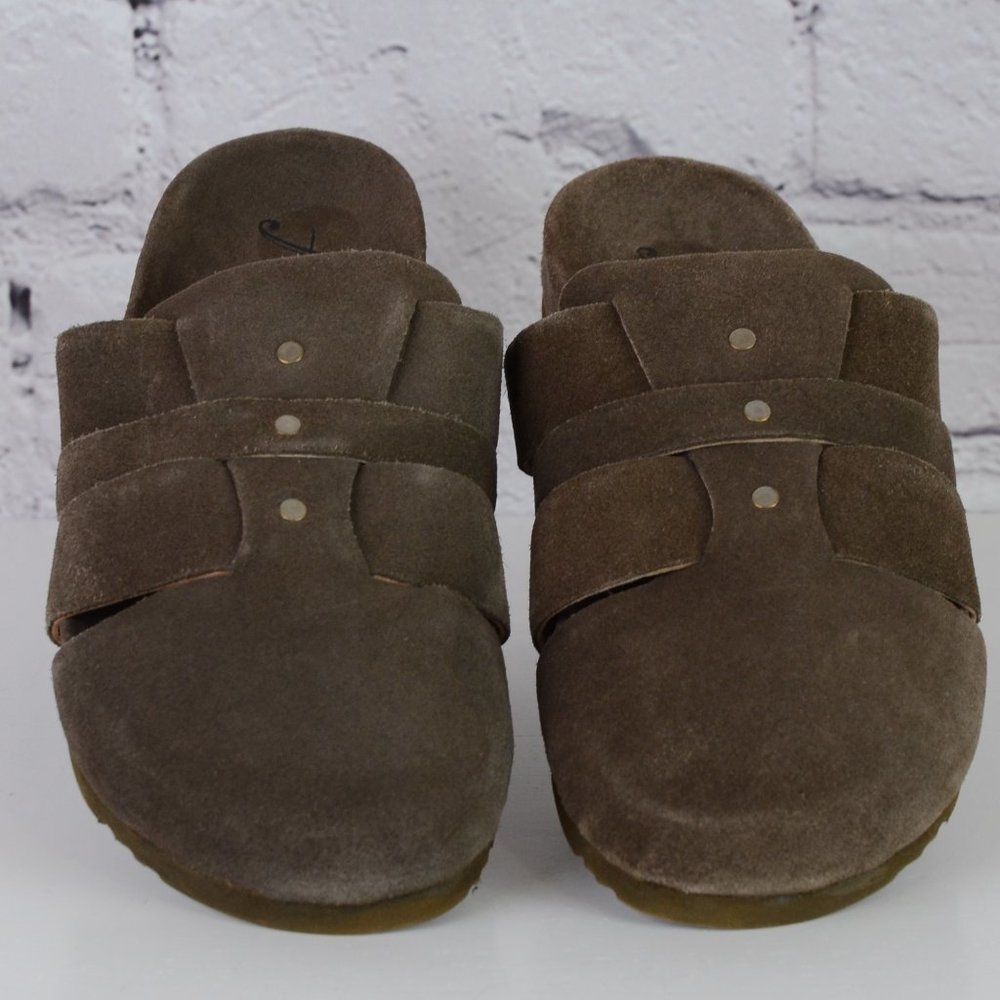 NEW! FREE PEOPLE Sunday Season Suede Clog / Mule - Picture 9 of 16